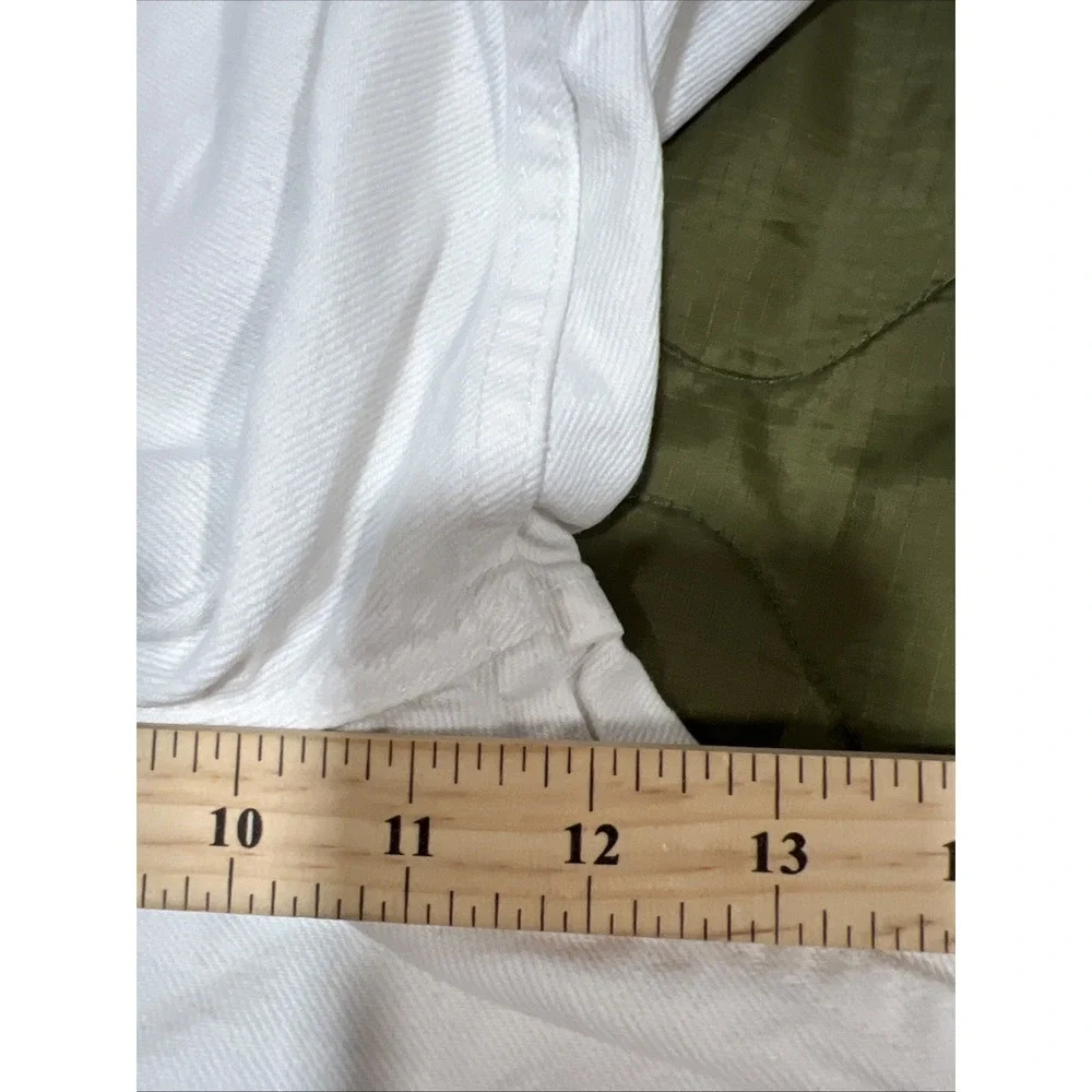 Levi's Orange Tab 550 White Jeans W31 L30 USA Vintage Relaxed Tapered Leg Denim